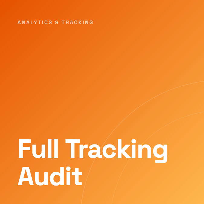 Full Tracking Audit