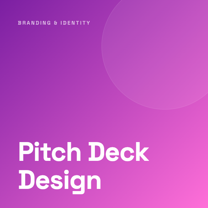 Pitch Deck Design